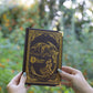 The Dragon Rider's Handbook Gold Foil Vegan Leather Journal - Siren & Swan x Emiscape