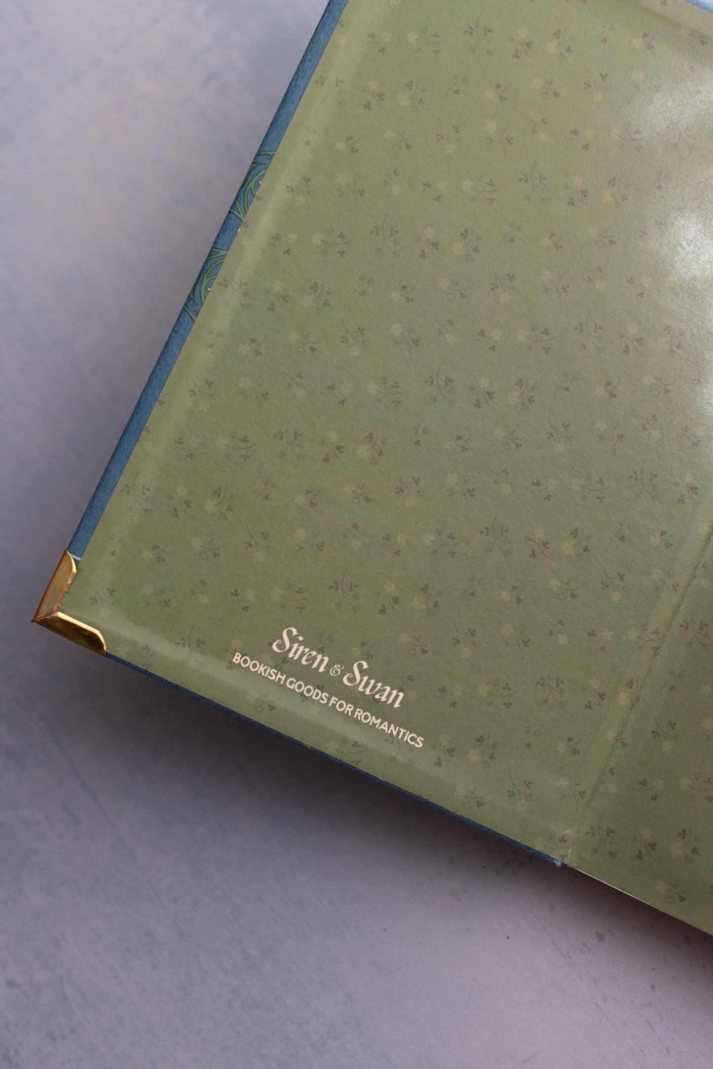 Swan Lake Gold Foil Vegan Leather Journal