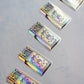 Slow Burn Matchbook Sticker