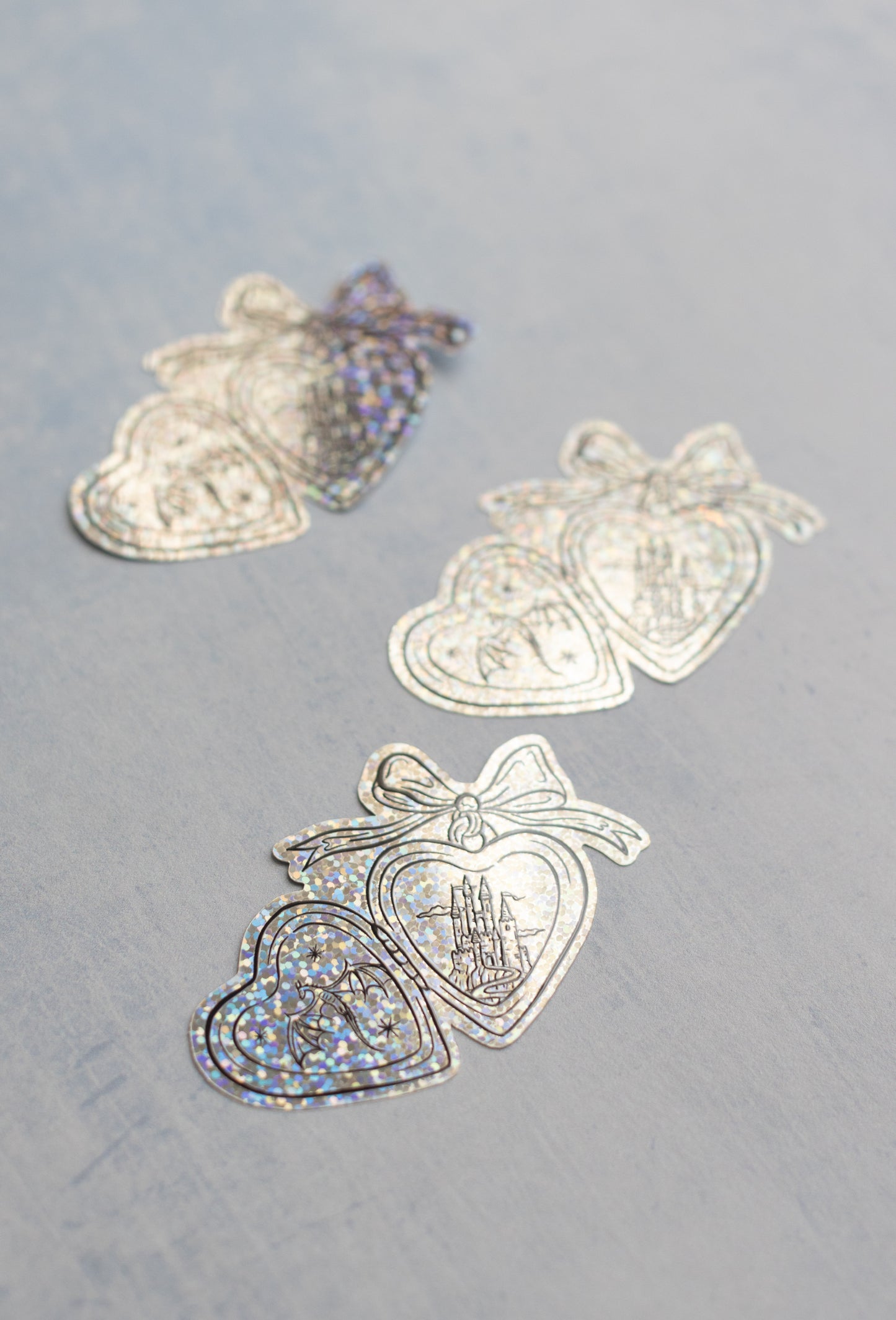Fantasy Heart Locket Sticker