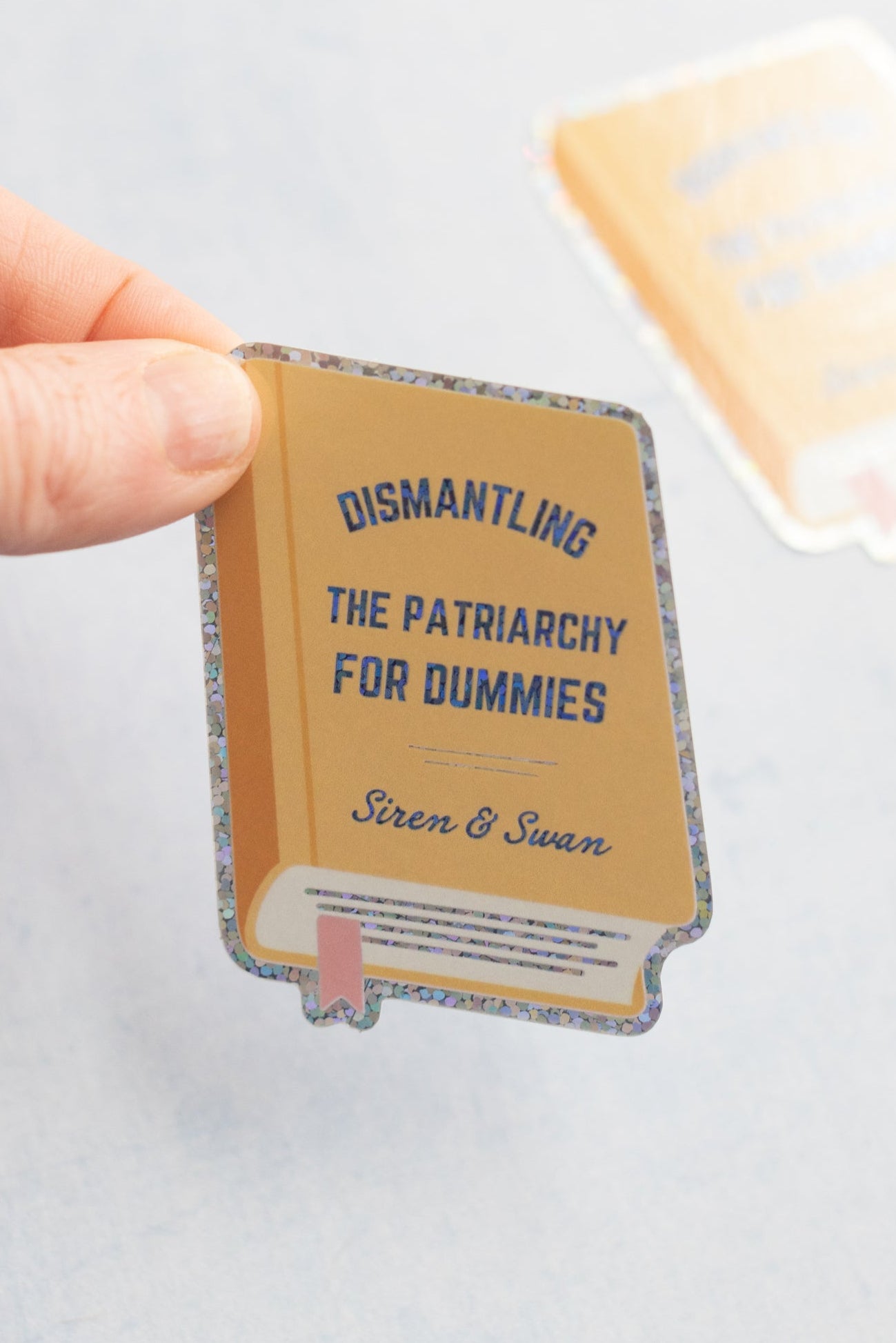 Dismantling The Patriarchy Book Sticker