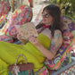 The Siren & Swan Book Satchel - Brown