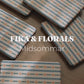 Fika & Florals Kindle Case
